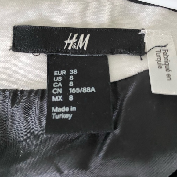 H&M cotton / elastane stripe dress - Picture 2 of 2